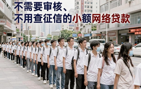 急用钱速看！这5个不看资质不看征信的小额网贷口子，2026年操作竟然这么简单
