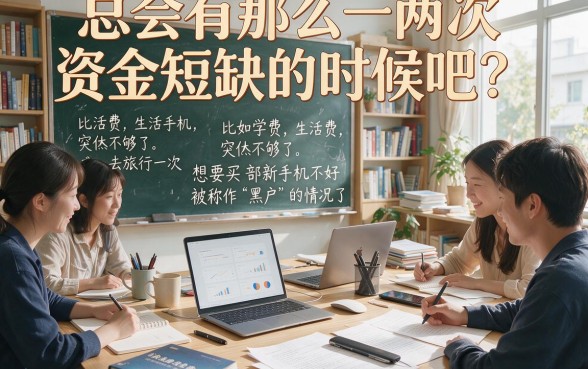 黑户大学生贷款的app有哪些？2026急用钱也能借到1000元的5个隐藏平台揭秘