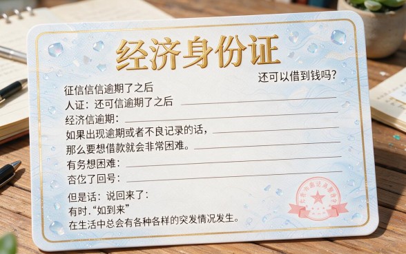 征信花了、有逾期还能在哪借钱？这几个正规渠道千万别错过