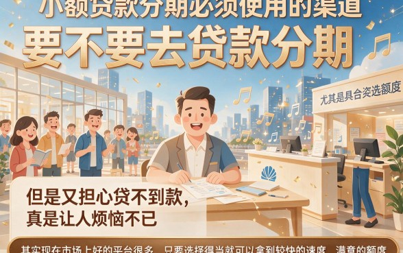 小额贷款分期必下的口子！这5个急用省心口子，借1000分期秒批