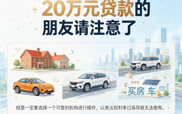 急需20万周转？这5个正规平台贷款200000审核快、到账顺！