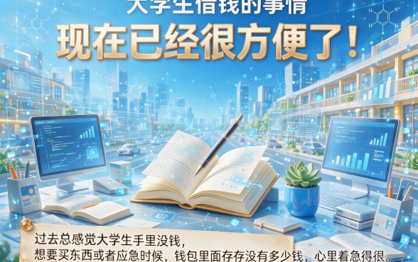 5个对资质要求不高、大学生能借到钱的贷款平台，最高可借2000元应急