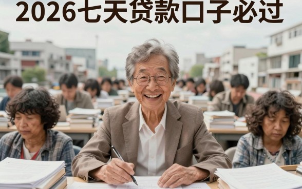 2026七天贷款口子必过!急用钱首选这5个低门槛口子,资质要求不高秒到账