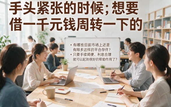 深挖5个网络贷款1000的口子，急用2500也能优先下款