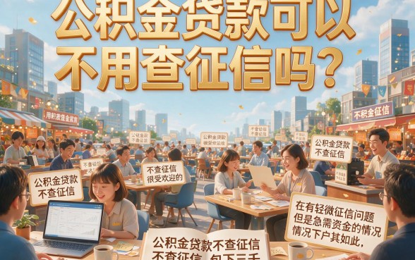 公积金贷款不查征信包下3000！这5个对征信要求不高的借款口子，9000急用轻松解困