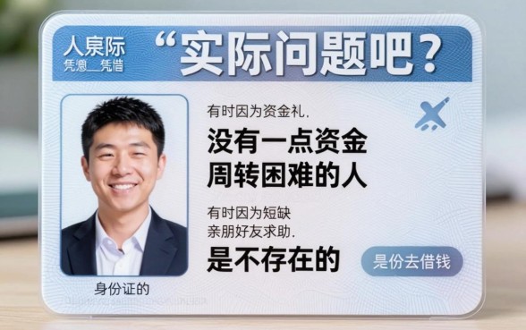2026凭身份证就可以借到钱的核心要点，这5个软件让你快速借1000