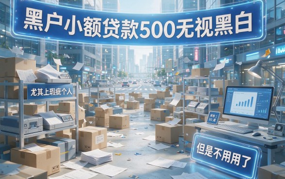 适合黑户500元无视黑白小额贷款2026最新口子，这5个借款4000的软件对征信要求不高
