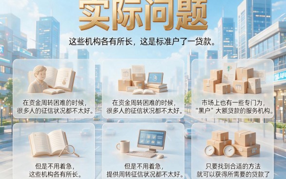 适合黑户有大额贷款的口子吗？这5款简单流程网贷平台速来了解