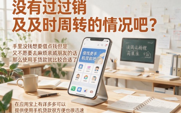 应用宝可以下的低门槛贷款合集，这5个3000借款软件门槛要求不高超贴心