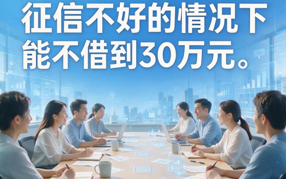 适合黑户哪里能借到三十万元？这5个渠道为你详细拆解！