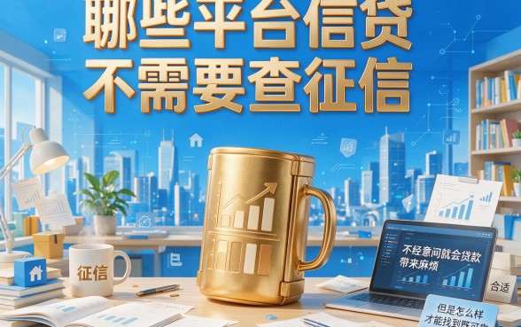 2026新手哪些平台信贷不查征信？这5个靠谱渠道别错过
