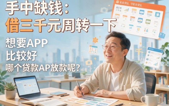 比较容易贷款app包下3000！这几家借款2000门槛低的软件，2026独家放贷技巧速看