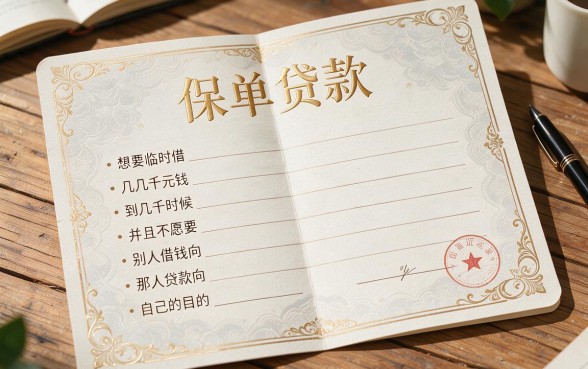 凭保单就能贷，人人2000临时调度！2026这五个平台无视贷款直接下款