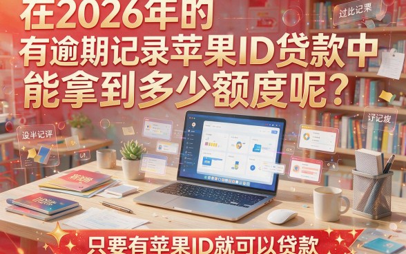 2026有逾期2026苹果ID贷哪个额度高？亲测有效渠道分享