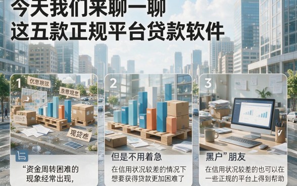 适合黑户5款正规平台贷款软件专业汇总,轻松借到5000元
