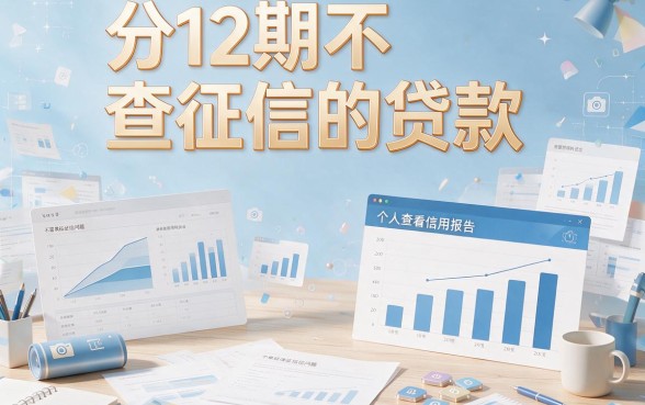 这5个分12期不查征信的贷款平台，亲测靠谱速收藏！