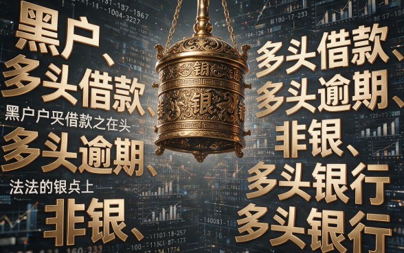 黑户多头借款多头逾期，非银多头银行多头真的存在吗？好物清单速览