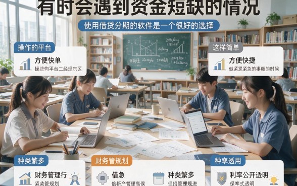 大学生借钱分期的软件有哪些？这5个必备平台深度解析！