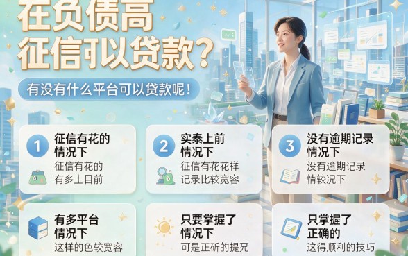 2026负债高征信花无逾期能下款的平台大盘点，这5个借1000的口子稳过又省心！