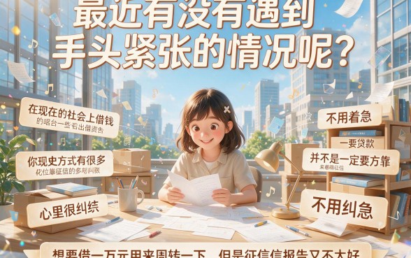 不看征信也能借一万？2026年这5个渠道赶紧收藏！
