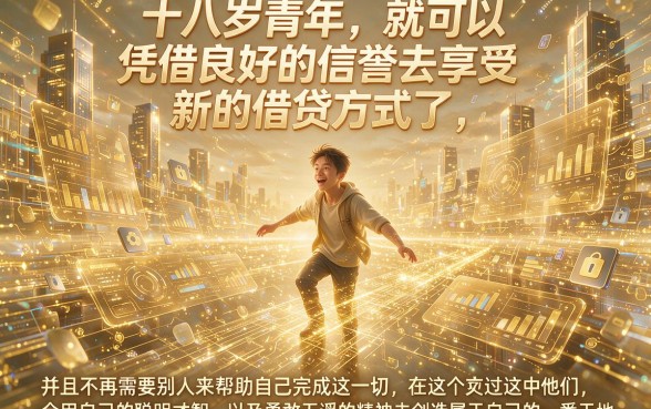 18岁必看！实测这平台18周岁就能借款，验证后额度4000起