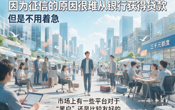 黑户专属！3000额度贷款这5个渠道火速到账，本篇干货速看！