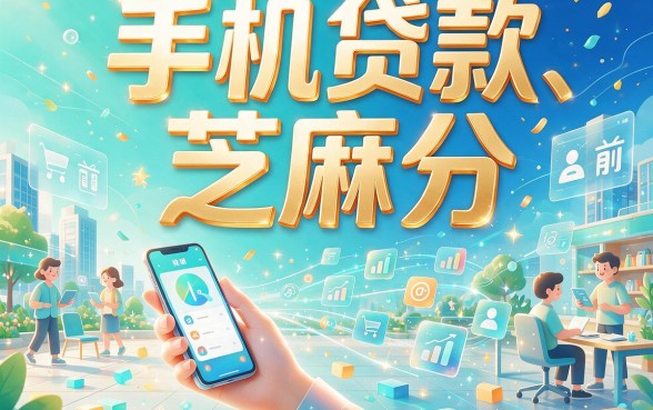 2026年最新盘点：芝麻分高必看！这5个手机贷款APP，轻松下款3000元