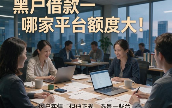 黑户借款哪个平台额度大？2026这5个黑户贷款App额度高达3000速览！