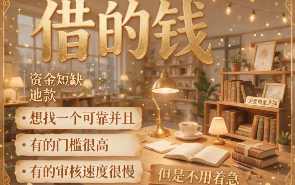 2026年有哪些借款平台容易通过？这5个秒下款网贷口子别错过！