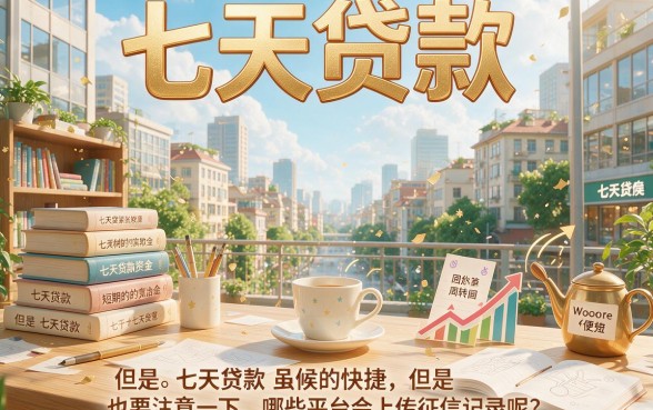 7天贷款口子上征信吗？2026真实盘点：这5个5000借款口子对征信要求不高