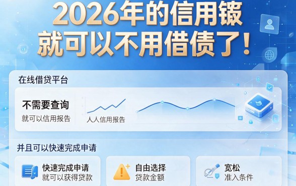 2026不查征信的借款平台有哪些?这5个必申口子细致盘点,速看!