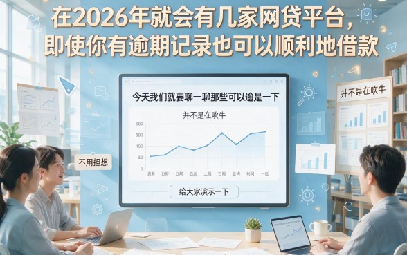 逾期了也能借钱的网贷2026盘点!这5个口子逾期也能下3000,用着真舒心