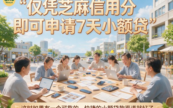 18岁必看！2026芝麻信用分小额贷款7天到账，这5个平台秒批下款