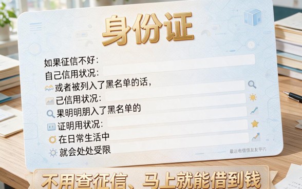 征信黑、征信不好、征信烂也能用？网上容易借钱的软件到底有没有风险，一文说透行业真相
