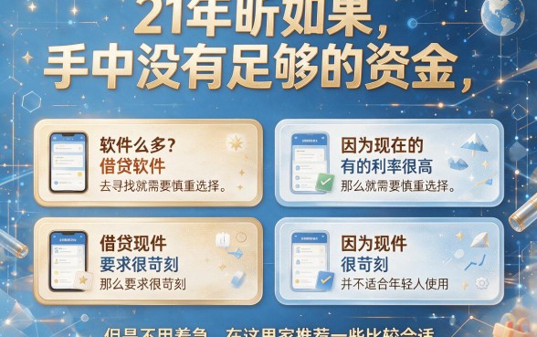 21岁必看！实测这5个借款软件，21周岁能借5000直接到账