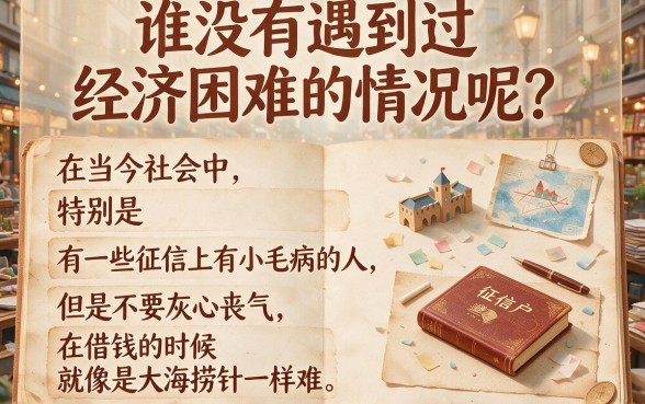 黑户征信花也能过的口子！这5个借款4000对征信要求不高，临时周转超方便