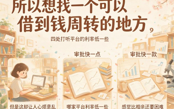 利息低好过审!这5个逾期也能借的平台,哪个借钱最划算?