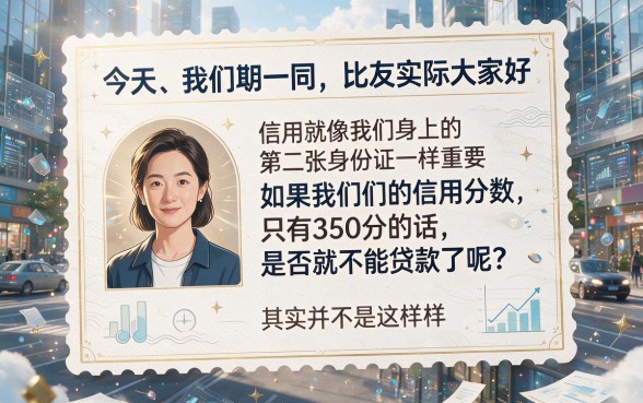 信用分350也能借！2026年这5个口子可申请2000元，低分网贷马上get