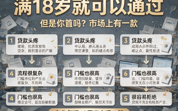 2026实测:满18必过的贷款口子来了,这5个2500借款app直接无视征信!