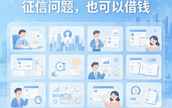 征信黑了也能借钱的软件大盘点！2026年应急不求人，这5个对征信要求不高的贷款口子速看