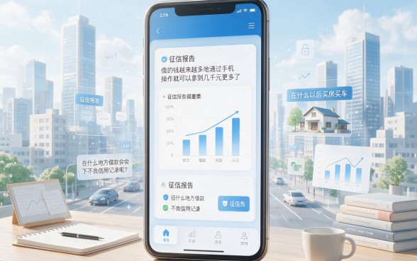 哪些借贷平台会上征信报告？这5个借款1500的口子对征信要求不高还靠谱