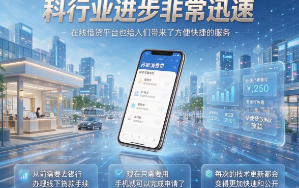 2026实测有效！5个像苏银消费贷的借款软件，1000元快速到账平台分享