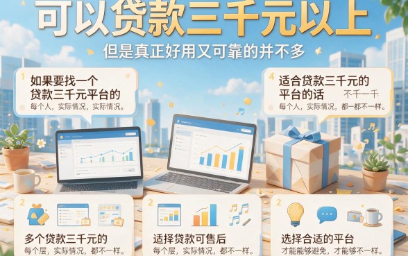 2026权威探究：贷款最好的平台是哪个包下3000？这5个借款5000门槛低的口子速看