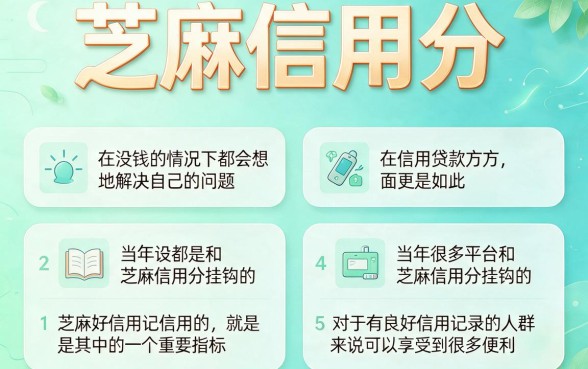 18年芝麻信用分口子大盘点！2026借贷必看：5个对芝麻分要求不高的20000借款渠道