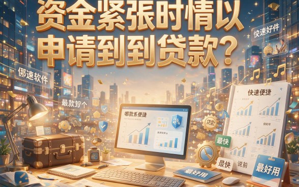 急用钱不愁！3月公开这5个对条件要求不高的借款APP，哪个平台比较容易贷款下来呢一看便知