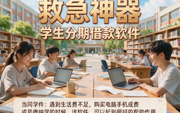 2026这5个学生分期借款软件，2000元借钱对资质要求不高