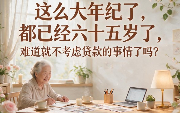 65岁还能做什么贷款？2026速借神器盘点：5个步骤清晰、1000元好下款的口子