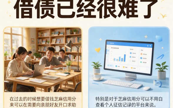 芝麻信用分借钱不查征信！2026年这5个小贷不看征信、好下款，赶紧收藏