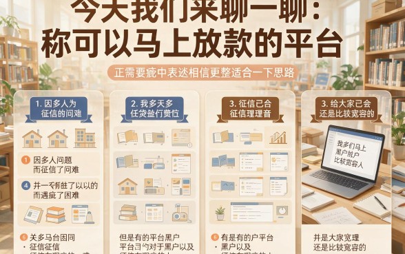 征信花了适合黑户2026这5个小贷秒下款4000，亲测有效