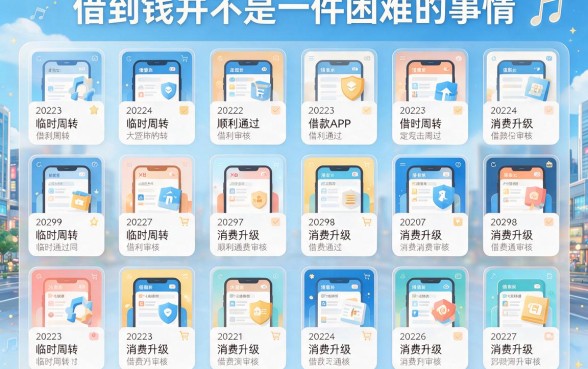 2026年借钱软件哪个好审批通过？这5个苹果ID贷款口子最新整理，微信秒下款技巧来了！